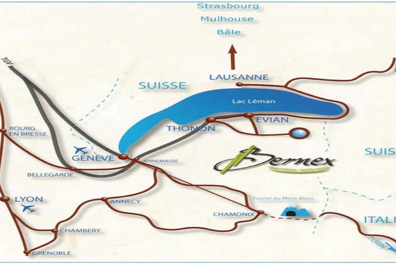 Le 67,Ski Et Randonnee,Lave Linge,Seche Linge,Parking แบร์เนซ์ ภายนอก รูปภาพ